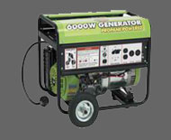 6,000 watt propane generator