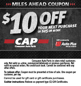 consumer auto parts coupon